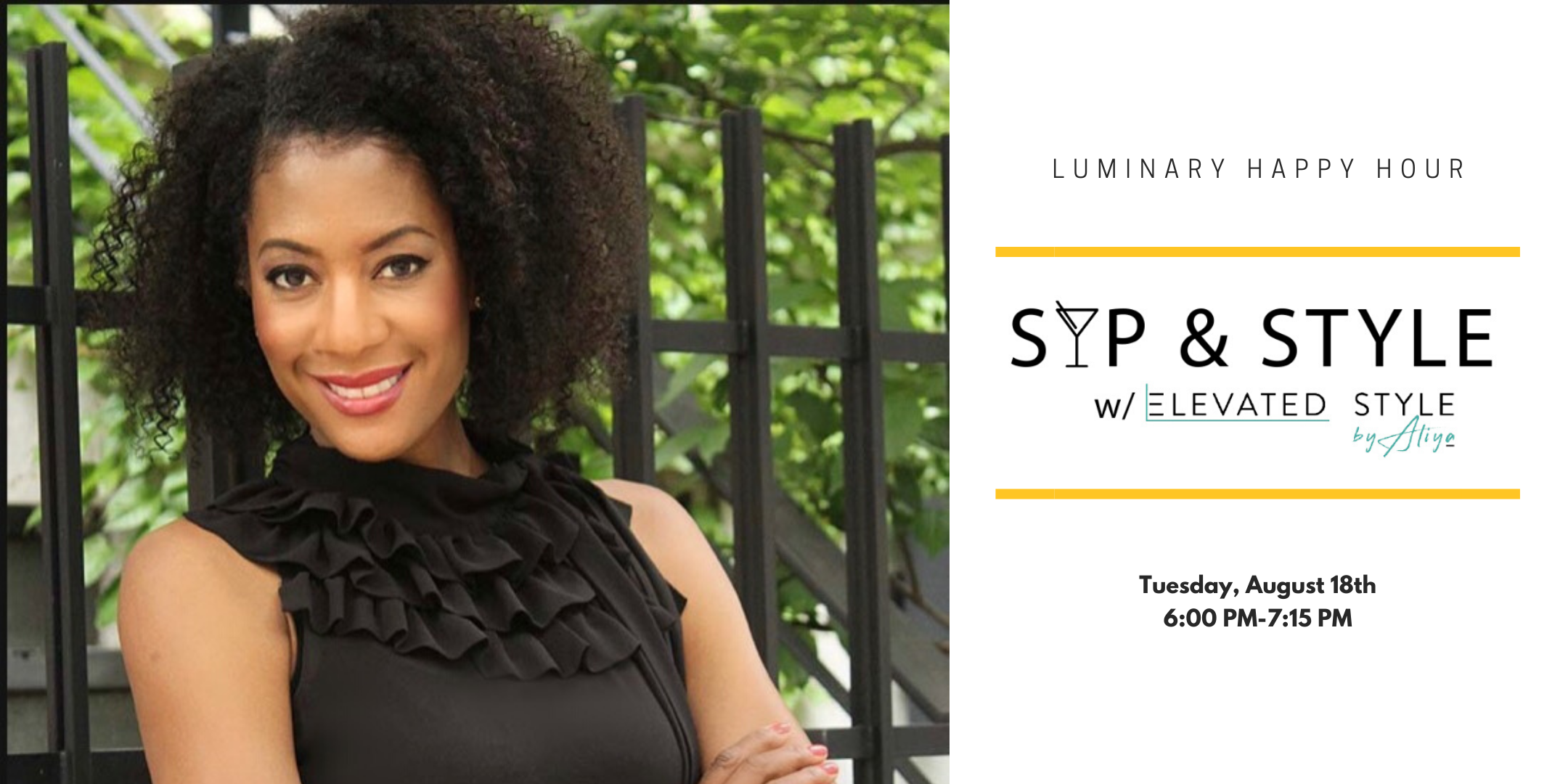 Sip & Style with Elevated Style by Aliya